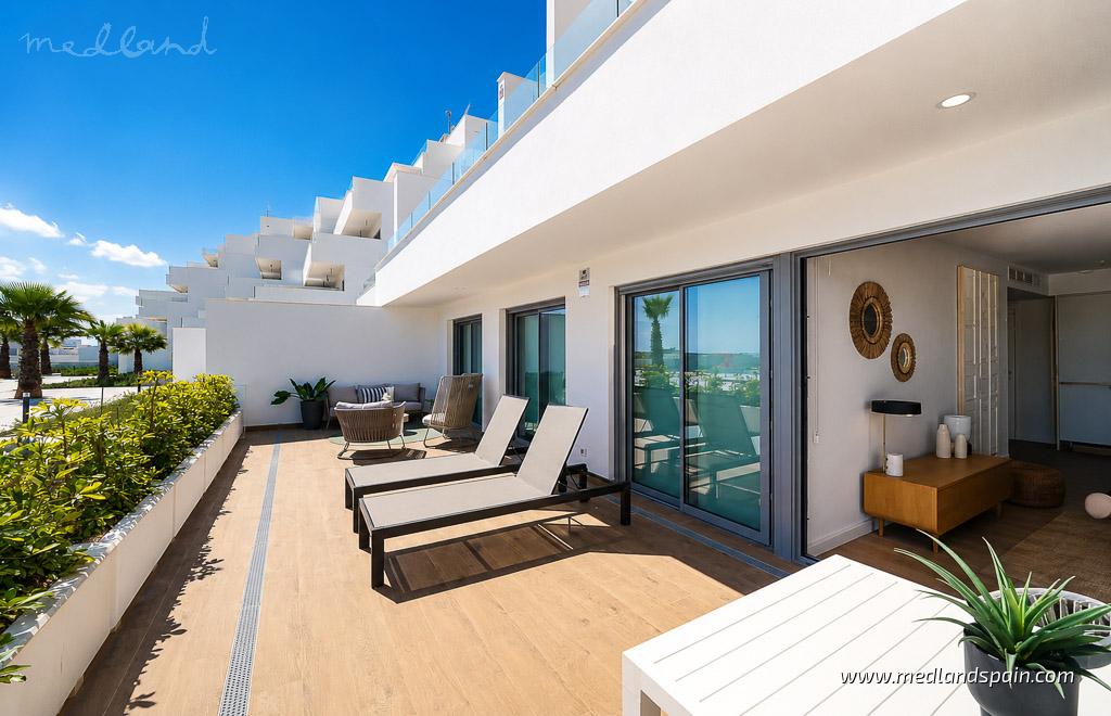 Apartamento en Estepona, Málaga, España 3 dormitorios, 105 m2 No. 129801
