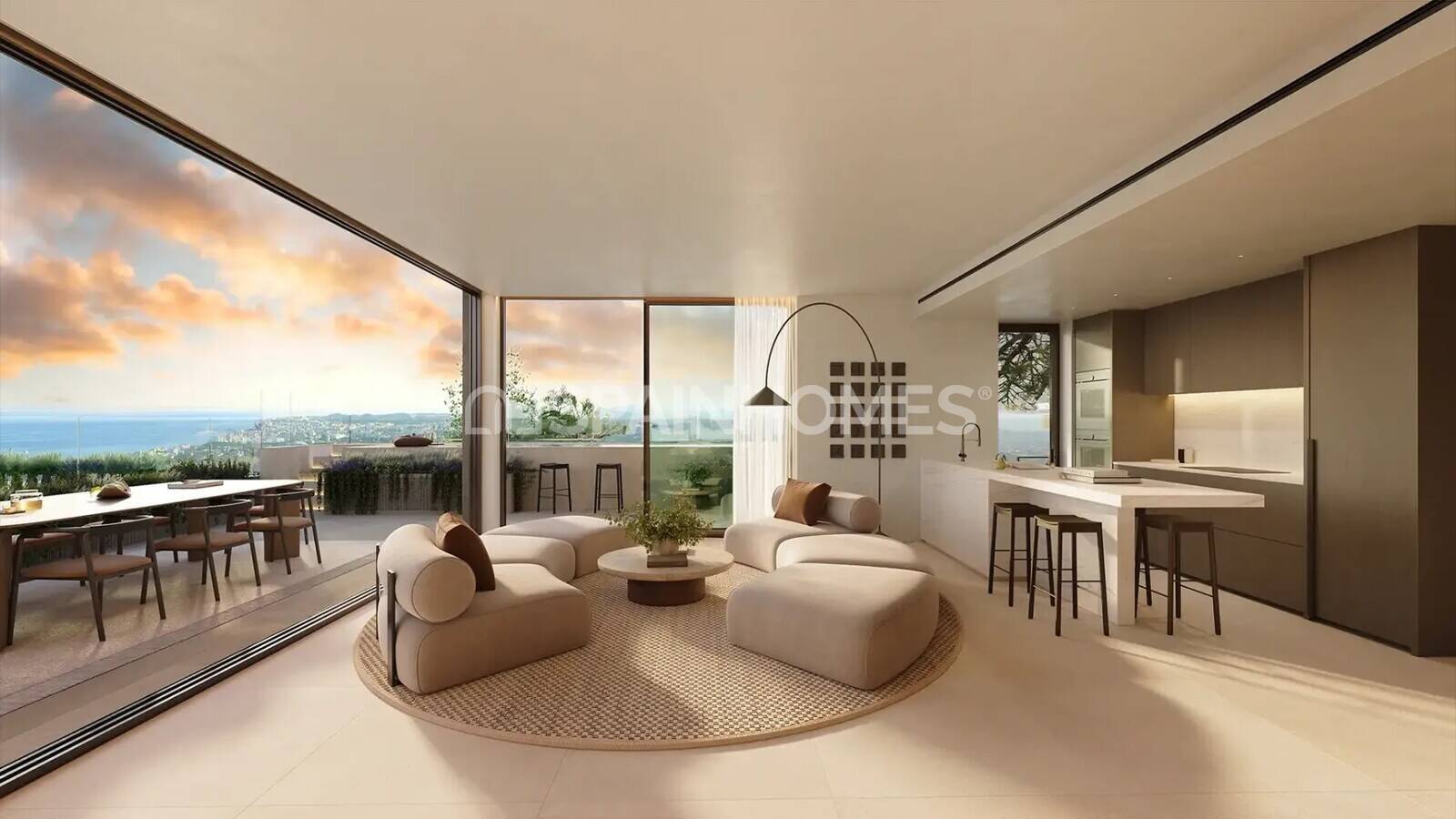 Kattohuoneisto Fuengirola, Malaga, Espanja 3 makuuhuonetta, 126 m2 No. 121006