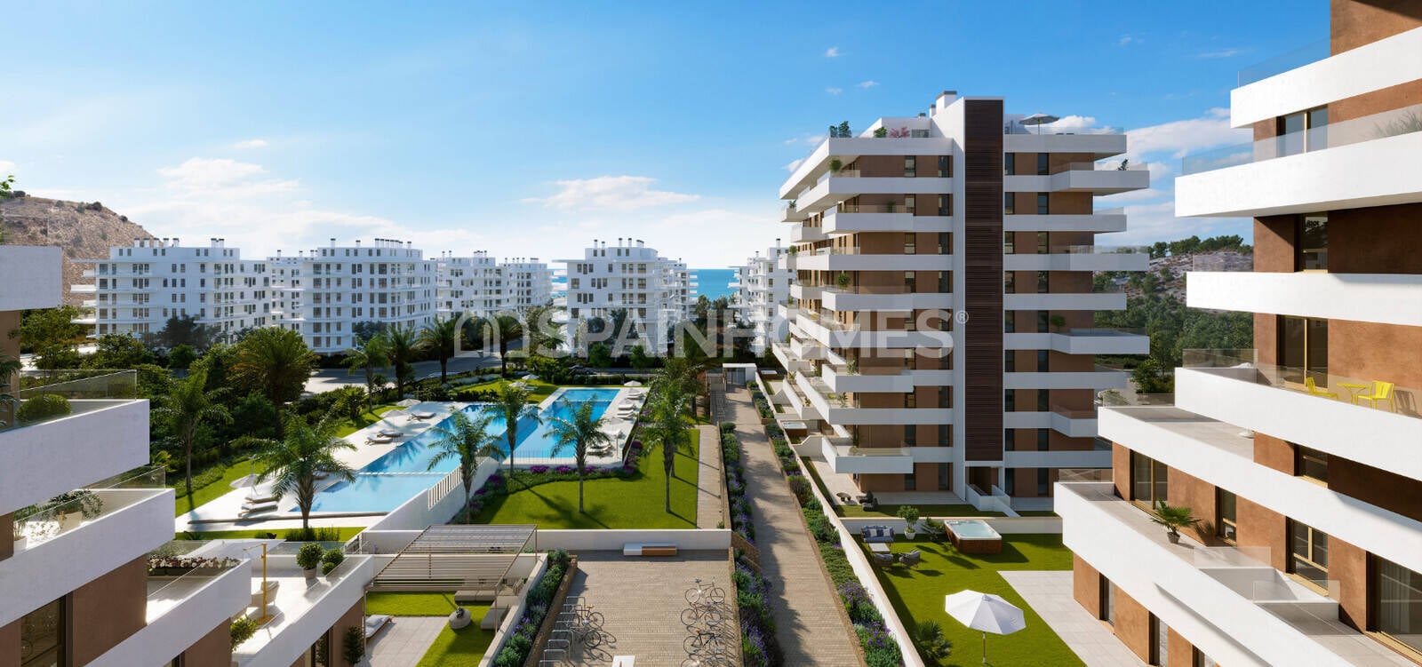 Apartament w Villajoyosa, Alicante, Hiszpania 3 sypialnie, 111 mkw. nr 121001