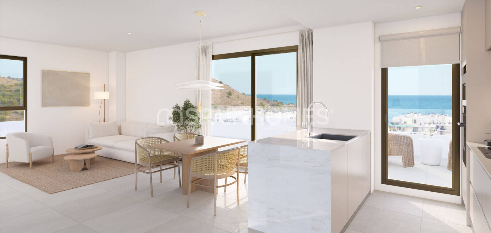 Apartament w Villajoyosa, Alicante, Hiszpania 3 sypialnie, 111 mkw. nr 121001