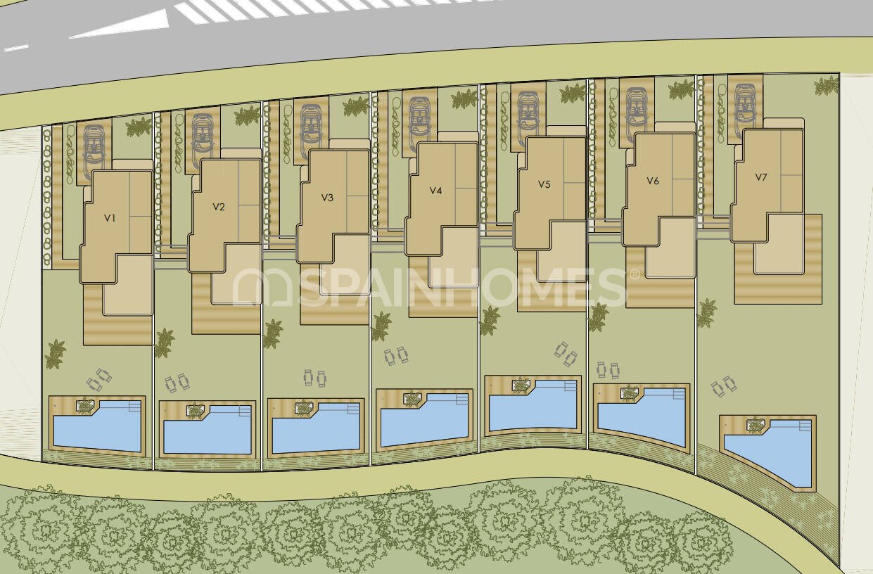 Villa i Pilar de la Horadada, Alicante, Spanien 3 sovrum, 111 kvm. Nr. 120773