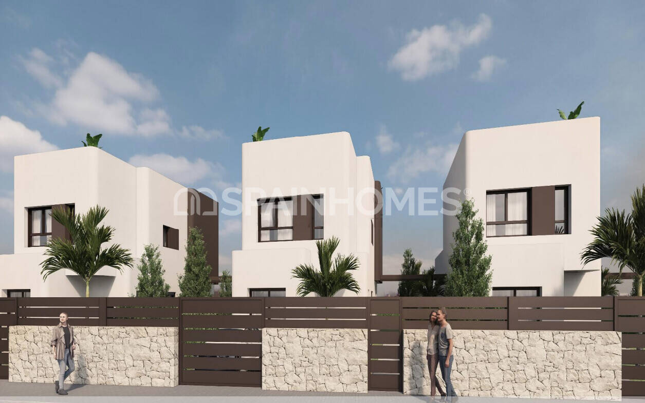 Villa i Pilar de la Horadada, Alicante, Spanien 3 sovrum, 111 kvm. Nr. 120773