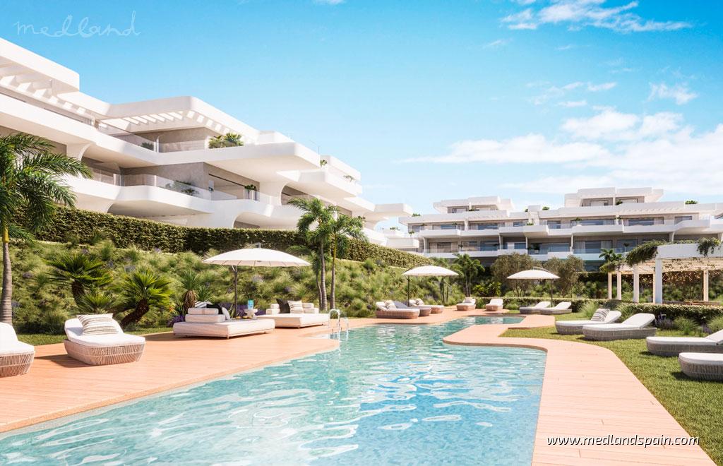 Apartament w Estepona, Malaga, Hiszpania 2 sypialnie, 94 mkw. nr 121354