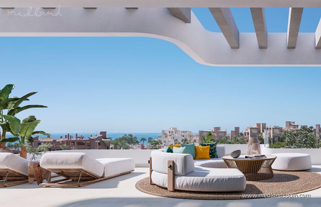 Apartament w Estepona, Malaga, Hiszpania 2 sypialnie, 94 mkw. nr 121354
