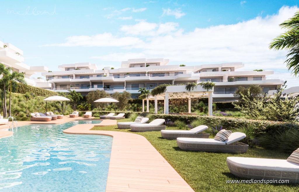 Apartament w Estepona, Malaga, Hiszpania 2 sypialnie, 94 mkw. nr 121354