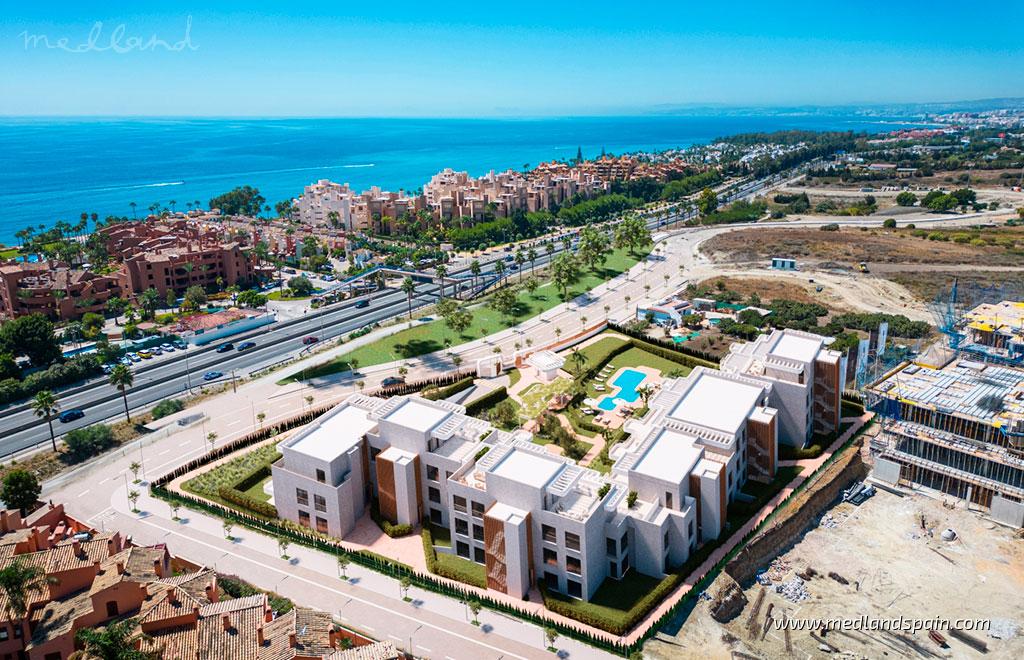Apartament w Estepona, Malaga, Hiszpania 2 sypialnie, 94 mkw. nr 121354