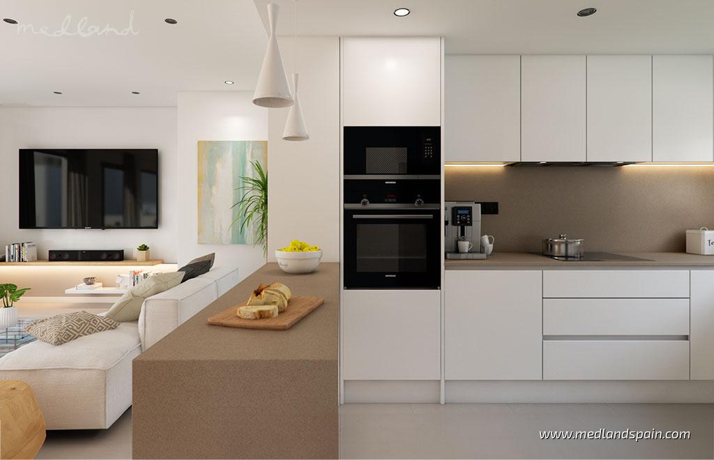 Apartamento en Casares, Málaga, España 3 dormitorios, 134 m2 No. 121359