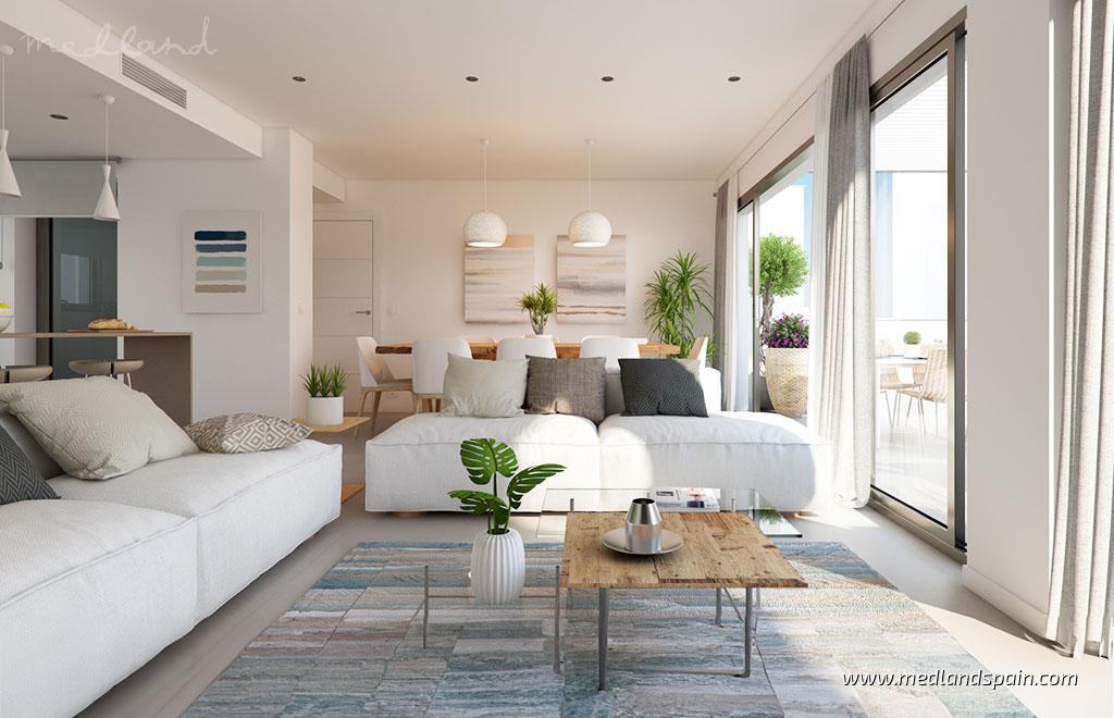 Apartamento en Casares, Málaga, España 3 dormitorios, 134 m2 No. 121359