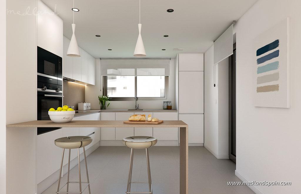 Apartamento en Casares, Málaga, España 3 dormitorios, 134 m2 No. 121359