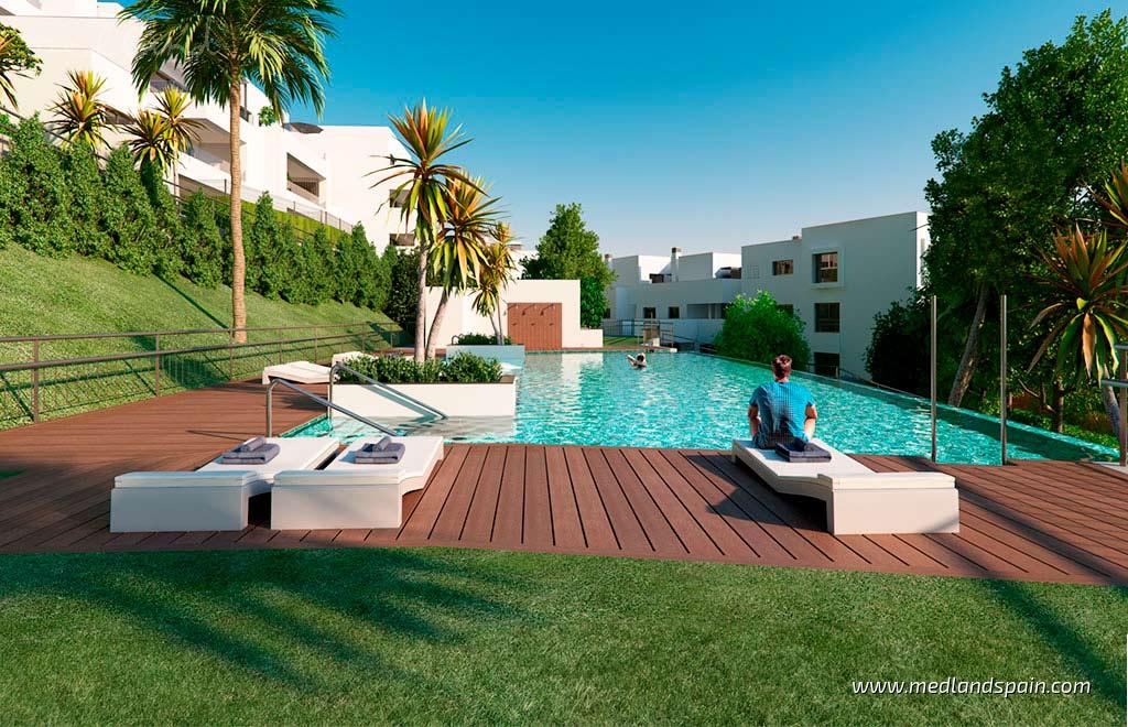 Apartamento en Casares, Málaga, España 3 dormitorios, 134 m2 No. 121359