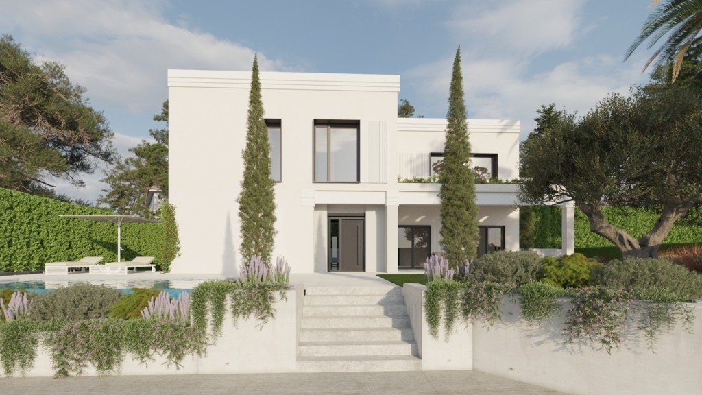 Villa i Madrid, Spanien 5 sovrum, 487 kvm. Nr. 124572