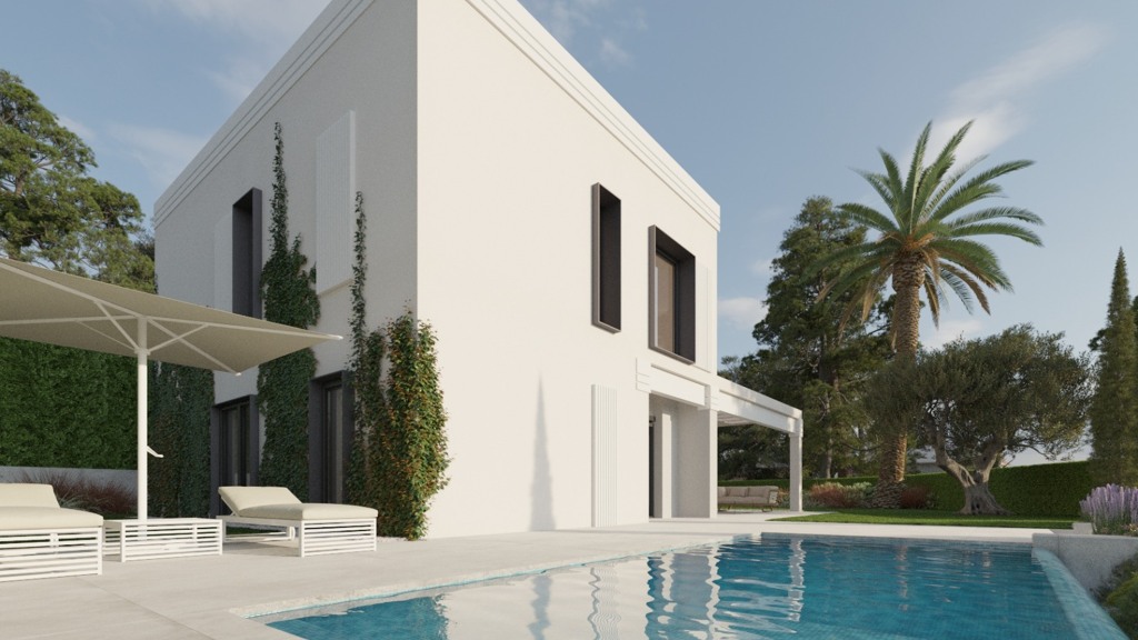 Villa i Madrid, Spanien 5 sovrum, 487 kvm. Nr. 124572
