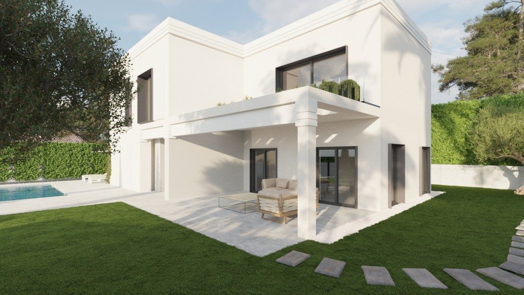 Villa i Madrid, Spanien 5 sovrum, 487 kvm. Nr. 124572
