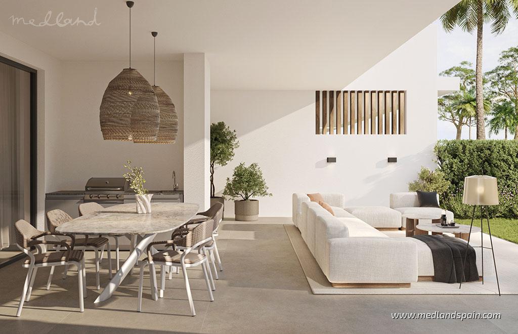 Квартира в Эстепона, Малага, Испания 3 спальни, 140м2 №129915