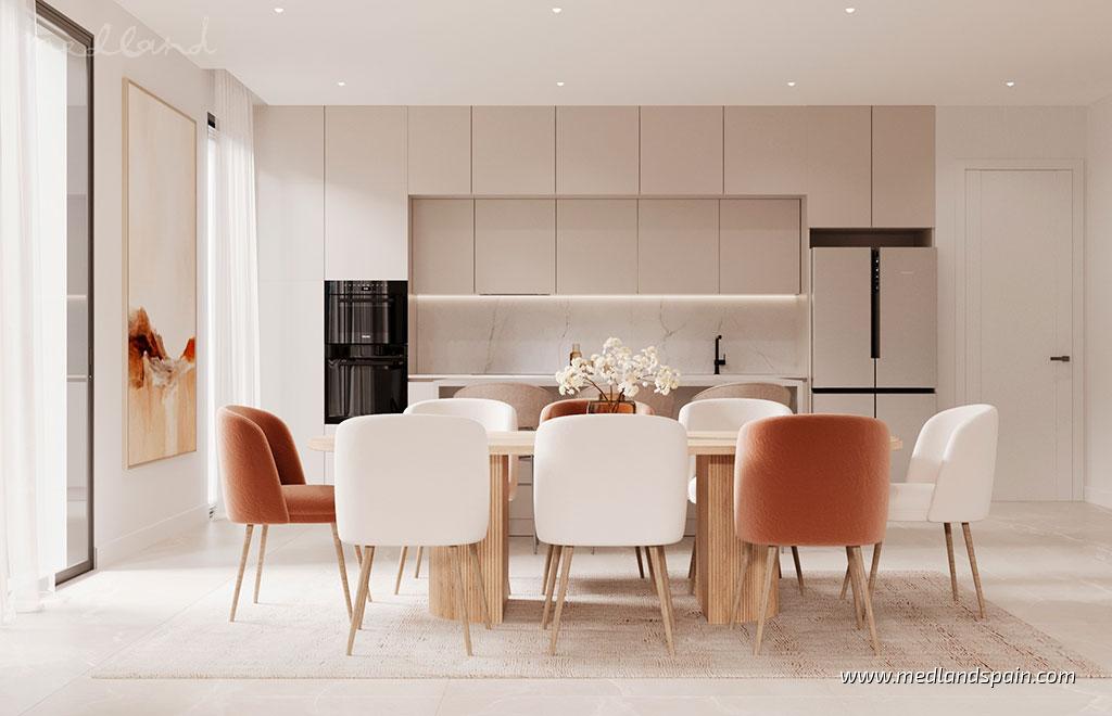Квартира в Эстепона, Малага, Испания 3 спальни, 140м2 №129915