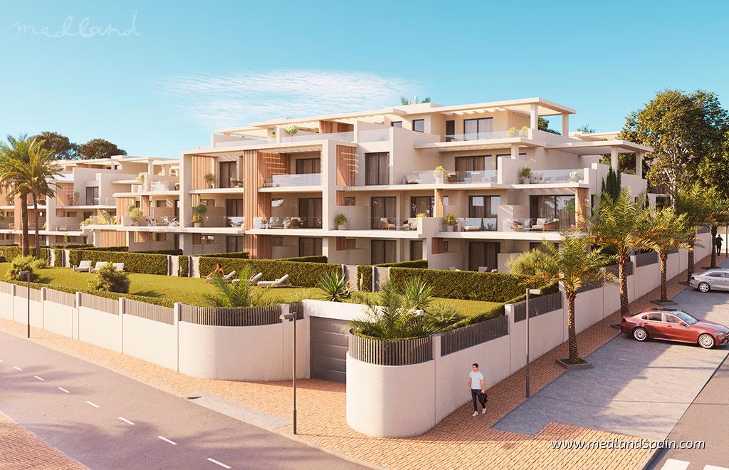 Квартира в Эстепона, Малага, Испания 3 спальни, 140м2 №129915