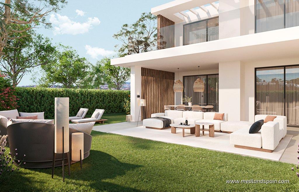 Квартира в Эстепона, Малага, Испания 3 спальни, 140м2 №129915