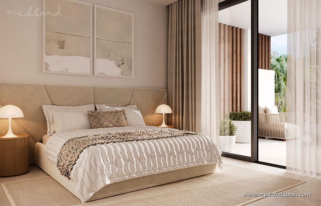 Квартира в Эстепона, Малага, Испания 3 спальни, 140м2 №129915