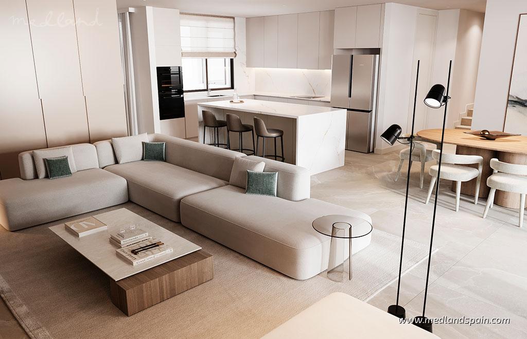 Apartament w Estepona, Malaga, Hiszpania 3 sypialnie, 144 mkw. nr 129918