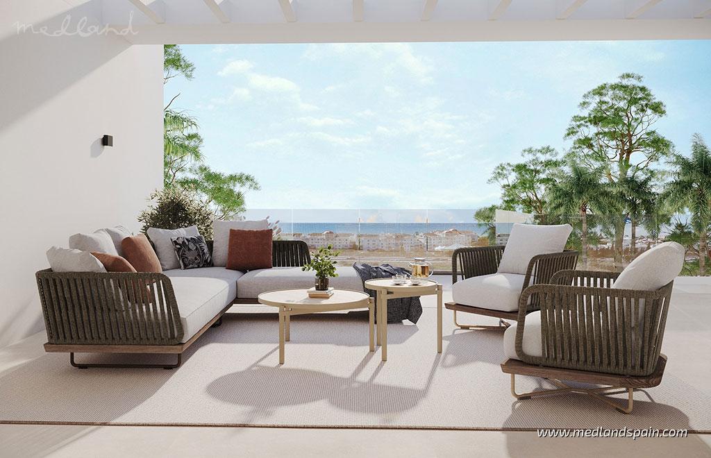 Apartament w Estepona, Malaga, Hiszpania 3 sypialnie, 144 mkw. nr 129918