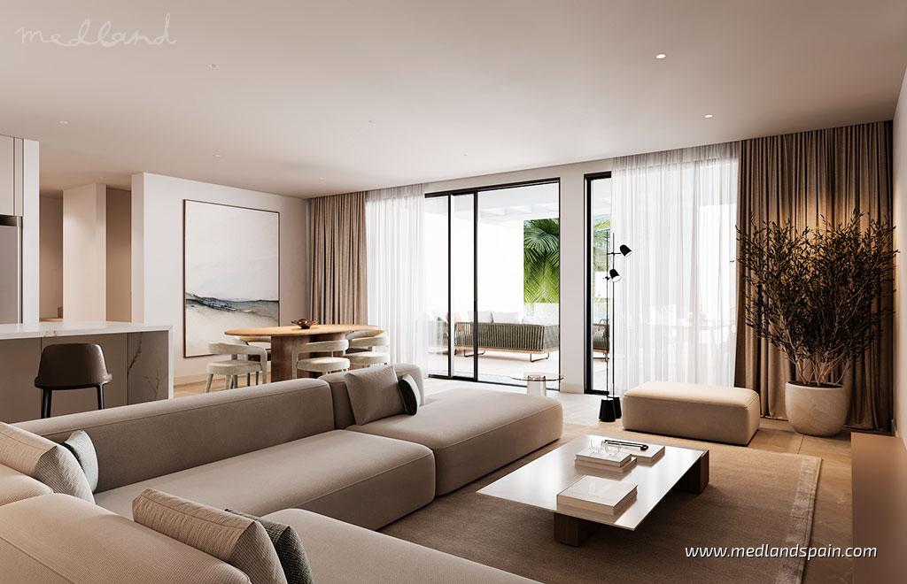 Apartament w Estepona, Malaga, Hiszpania 3 sypialnie, 144 mkw. nr 129918