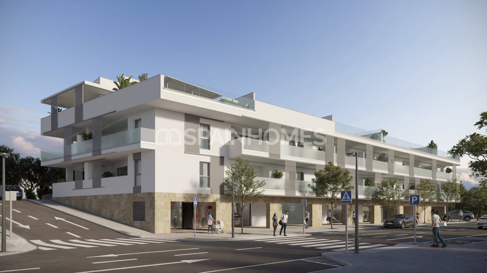 Kattohuoneisto Marbella, Malaga, Espanja 3 makuuhuonetta, 97 m2 No. 122036