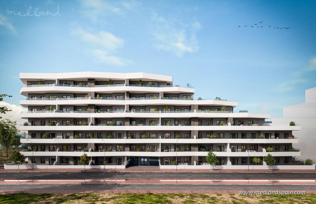 Huoneisto San Miguel de Salinas, Alicante, Espanja 2 makuuhuonetta, 65 m2 No. 130192