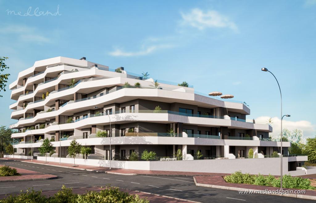 Huoneisto San Miguel de Salinas, Alicante, Espanja 2 makuuhuonetta, 65 m2 No. 130192