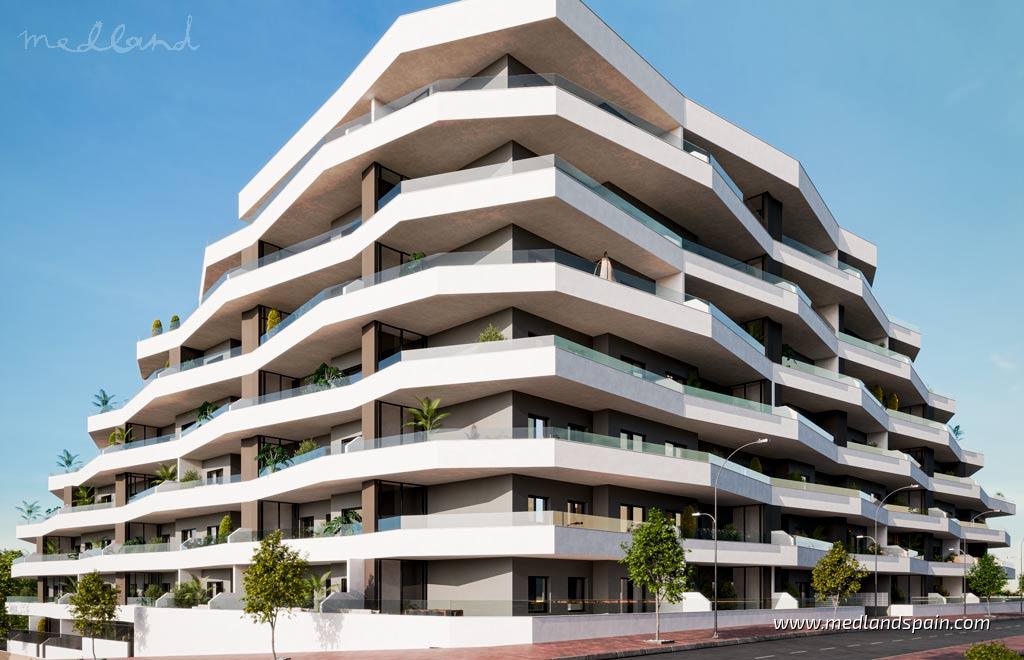 Huoneisto San Miguel de Salinas, Alicante, Espanja 2 makuuhuonetta, 65 m2 No. 130192
