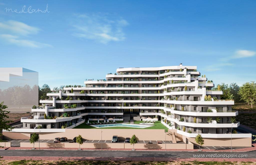 Huoneisto San Miguel de Salinas, Alicante, Espanja 2 makuuhuonetta, 65 m2 No. 130192