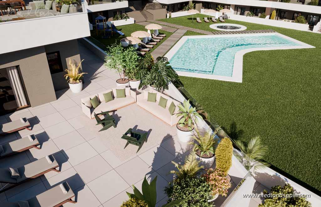 Huoneisto San Miguel de Salinas, Alicante, Espanja 2 makuuhuonetta, 65 m2 No. 130192