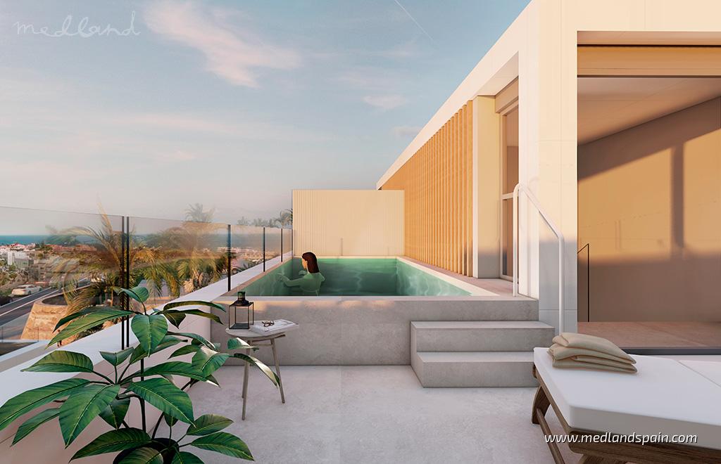 Villa in Estepona, Malaga, Spain 4 bedrooms, 180 sq.m. No. 130190