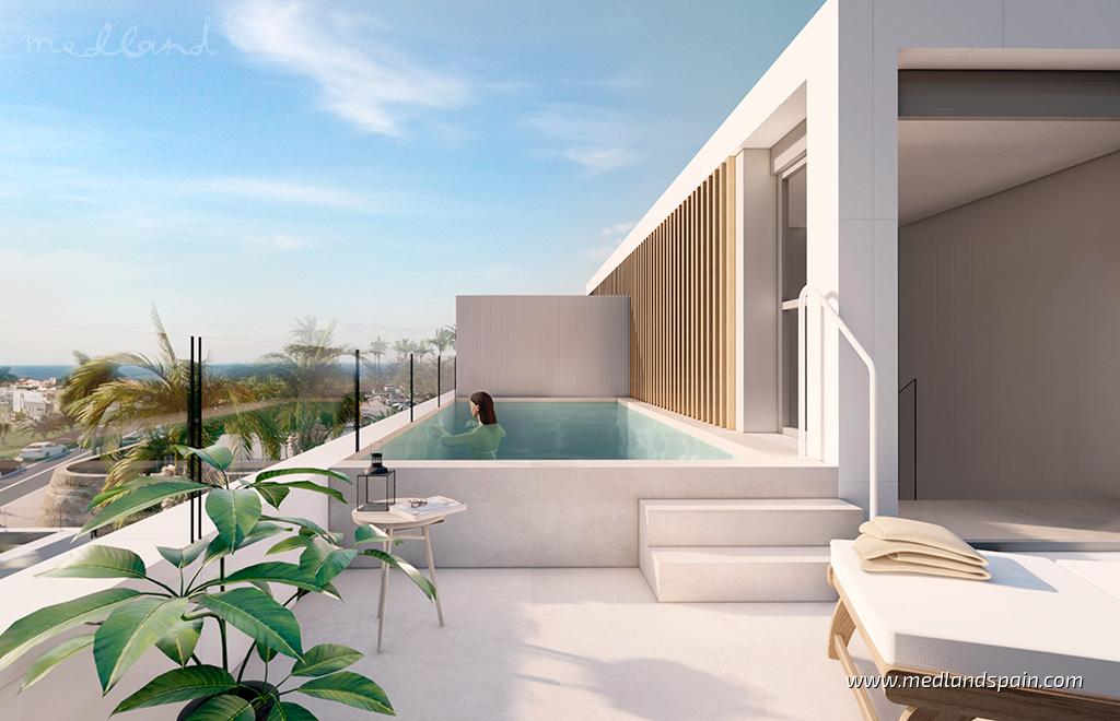 Villa in Estepona, Malaga, Spain 4 bedrooms, 180 sq.m. No. 130190
