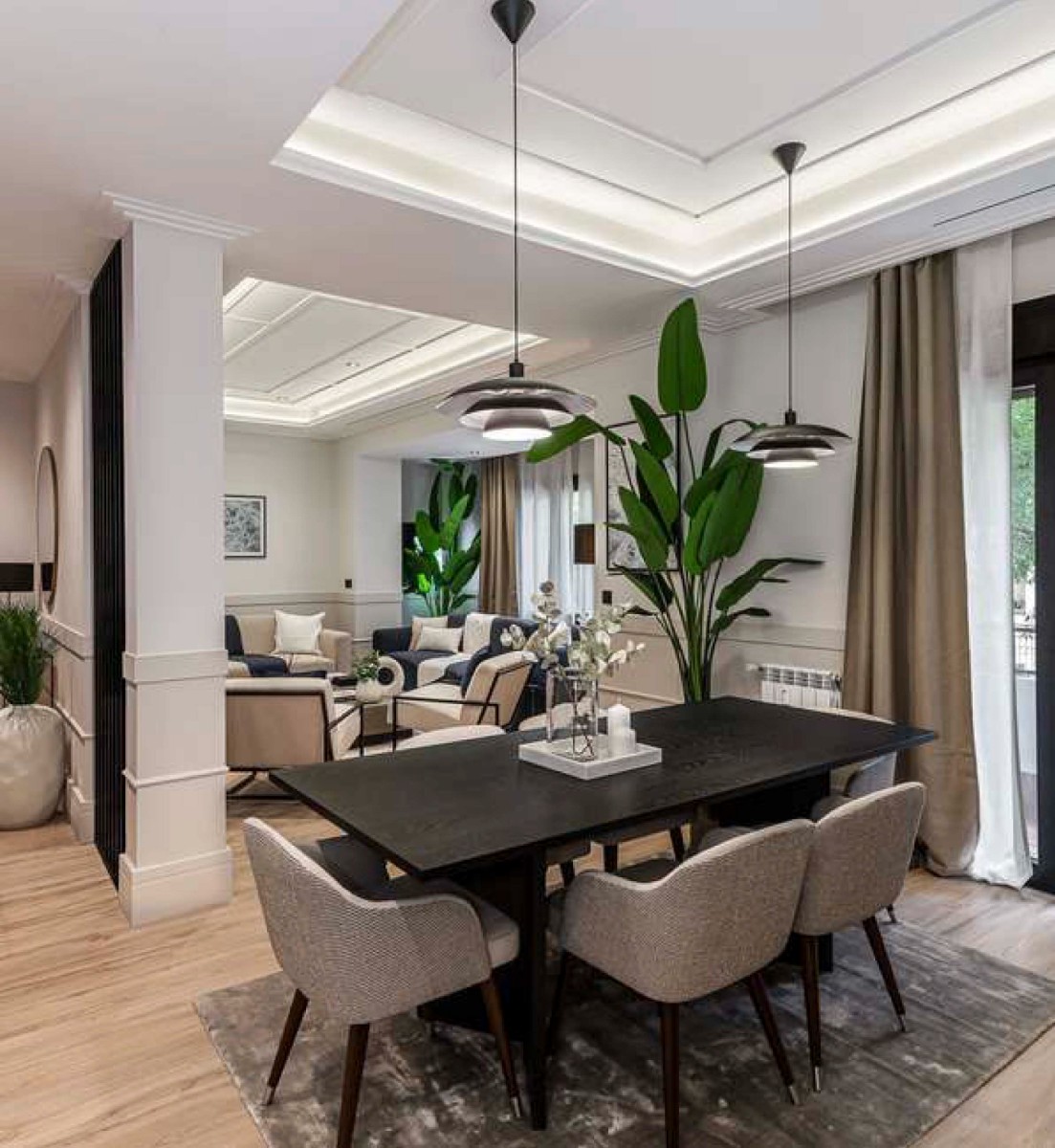 Appartamento a Madrid, Spagna 3 camere da letto, 229 mq. N° 122745