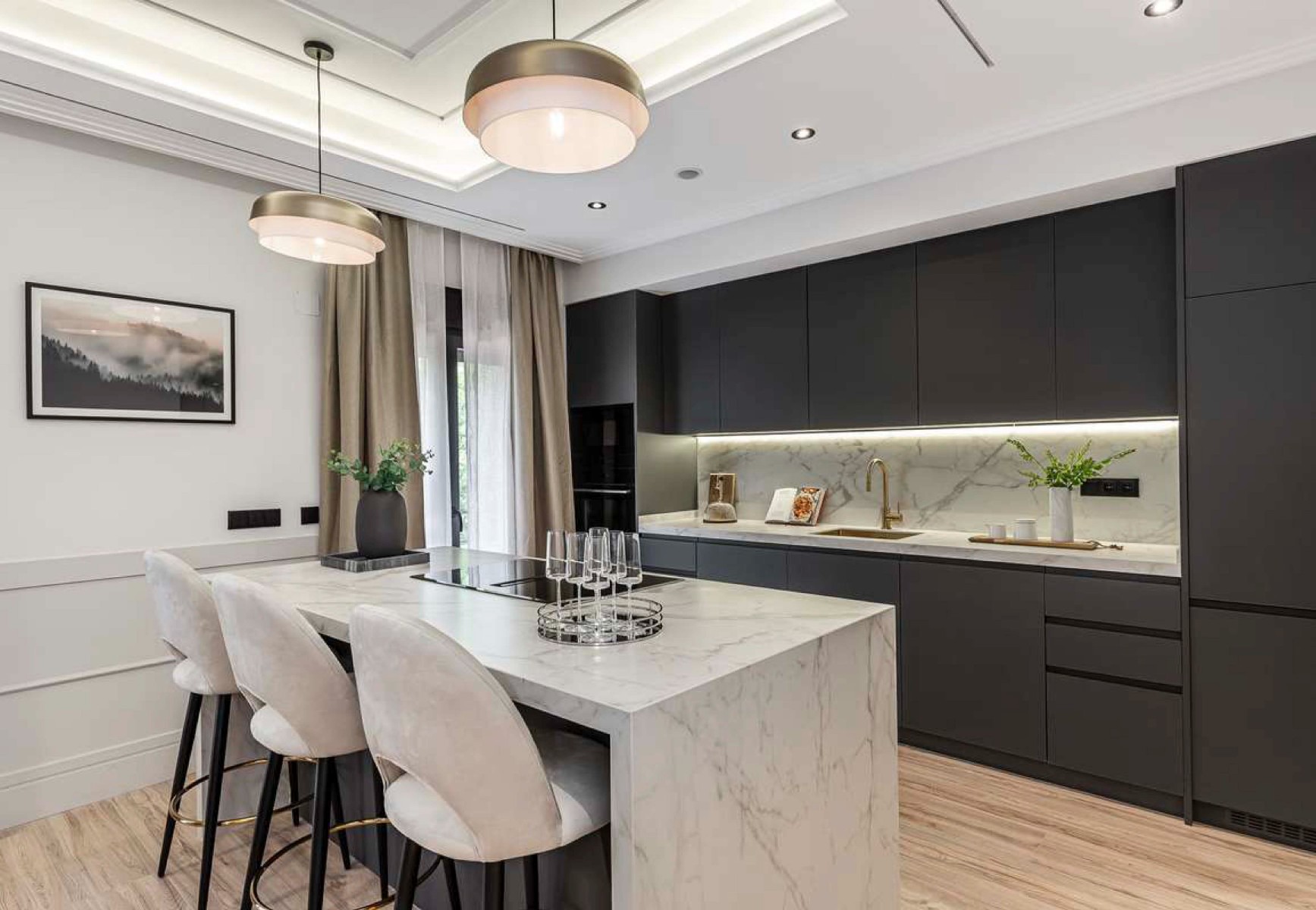 Appartamento a Madrid, Spagna 3 camere da letto, 229 mq. N° 122745