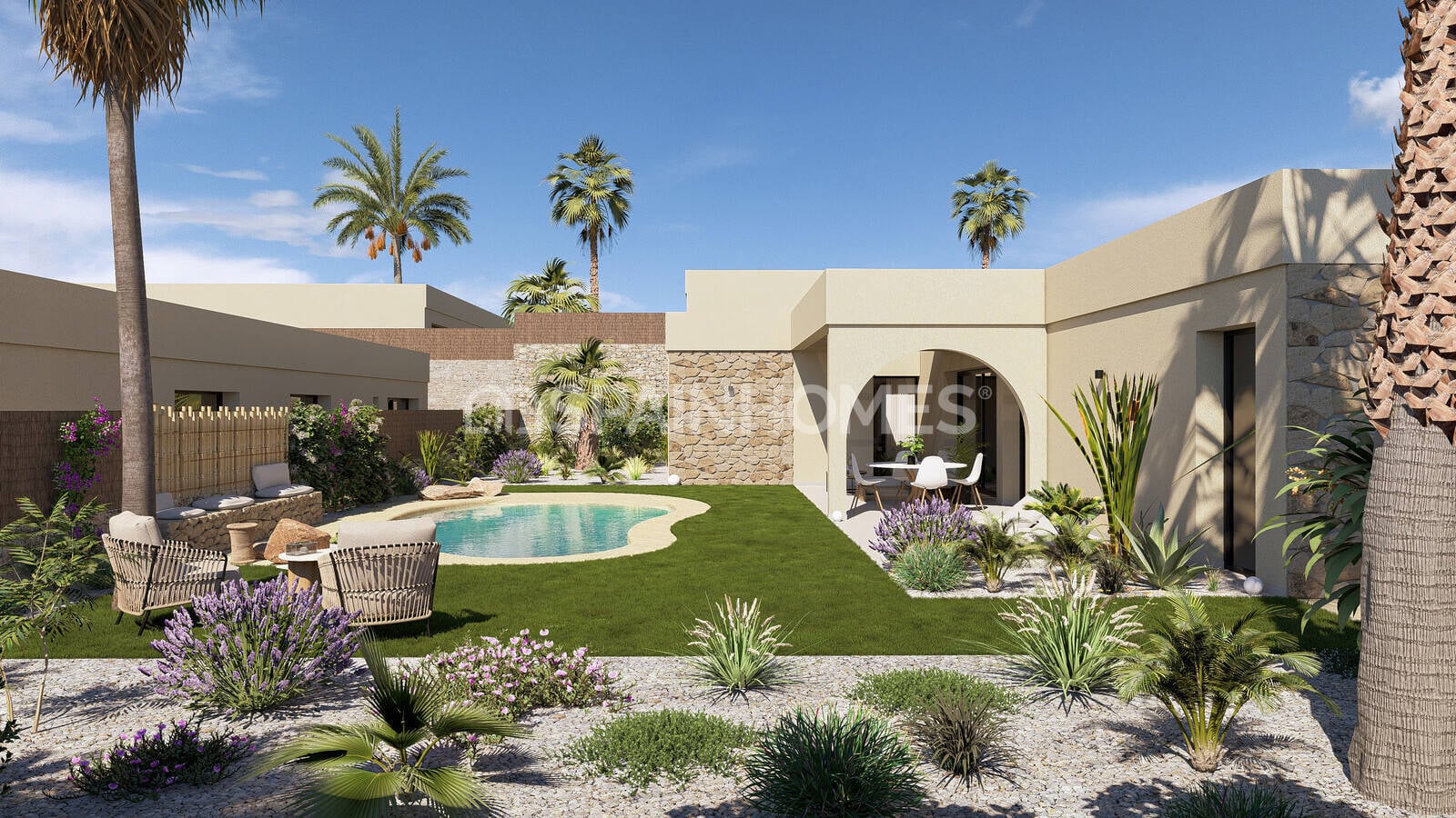 Villa i Murcia, Spanien 2 sovrum, 143 kvm. Nr. 120680