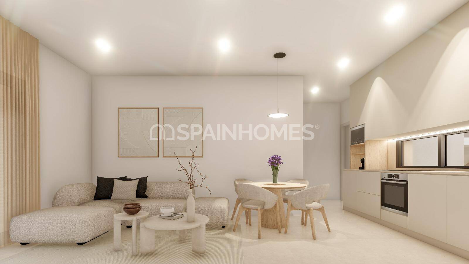 Apartament w Guardamar del Segura, Alicante, Hiszpania 2 sypialnie, 62 mkw. nr 120639