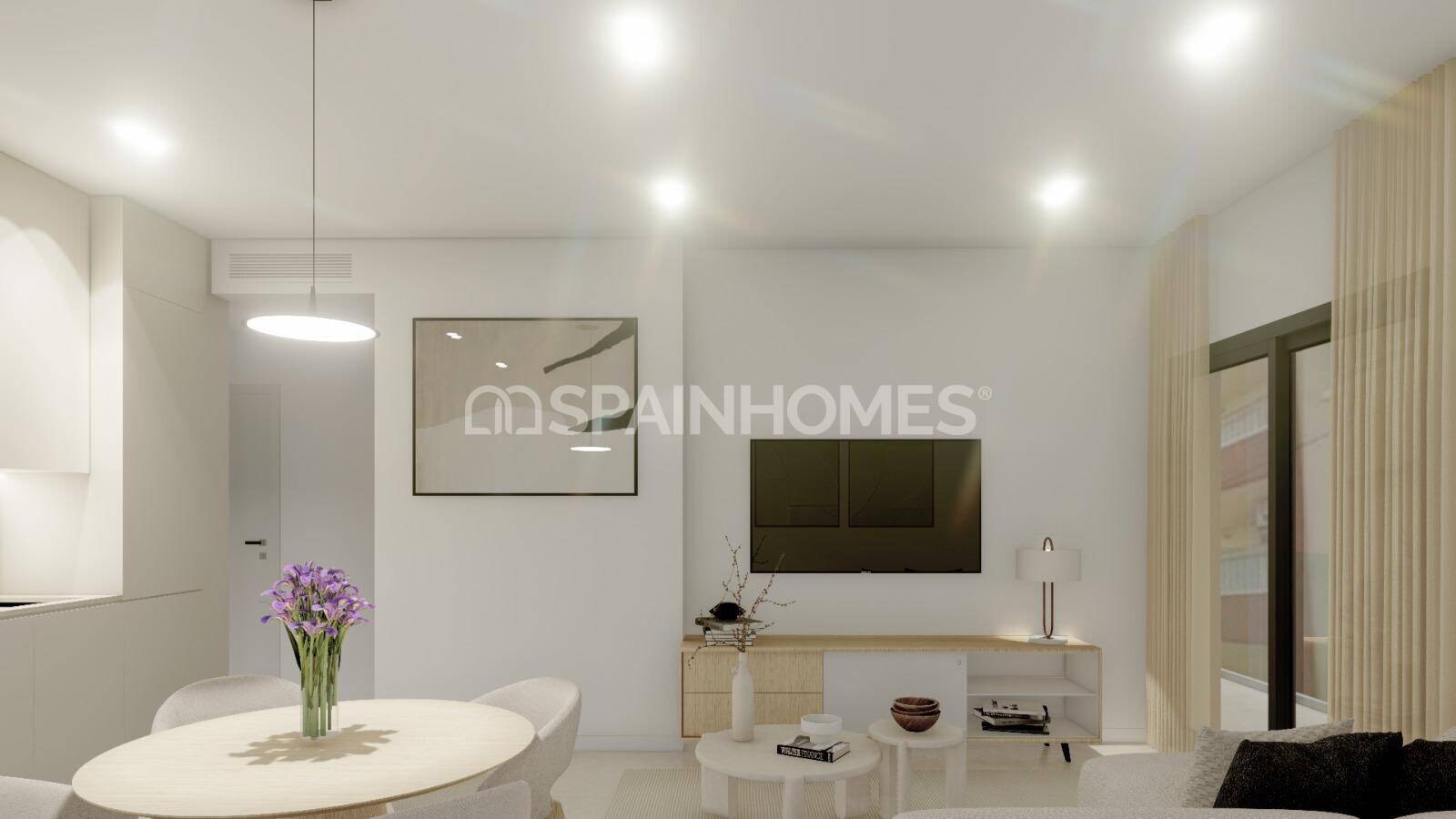 Apartament w Guardamar del Segura, Alicante, Hiszpania 2 sypialnie, 62 mkw. nr 120639