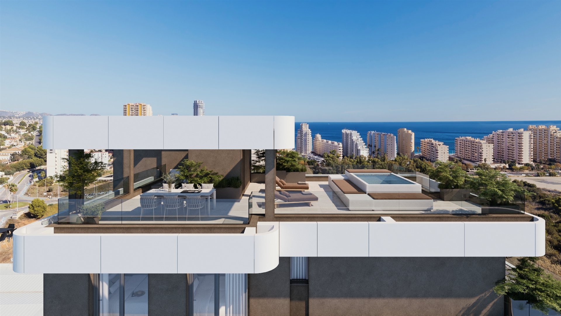 Huoneisto Calpe, Alicante, Espanja 2 makuuhuonetta, 274 m2 No. 130819