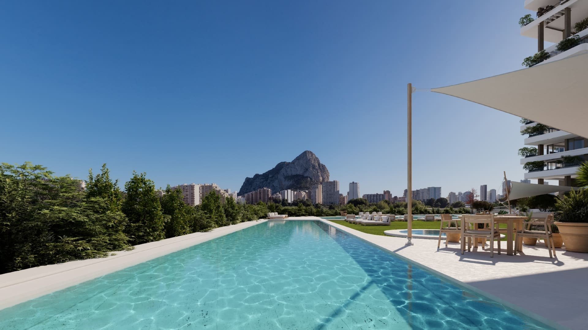 Huoneisto Calpe, Alicante, Espanja 2 makuuhuonetta, 274 m2 No. 130819