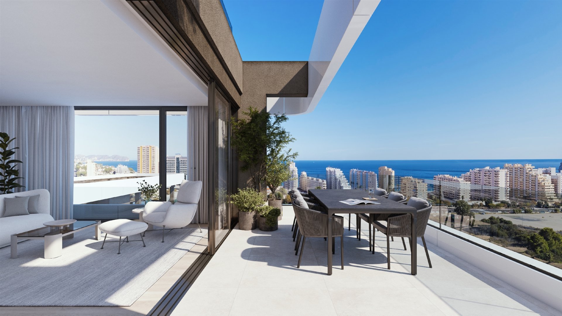 Huoneisto Calpe, Alicante, Espanja 2 makuuhuonetta, 274 m2 No. 130819