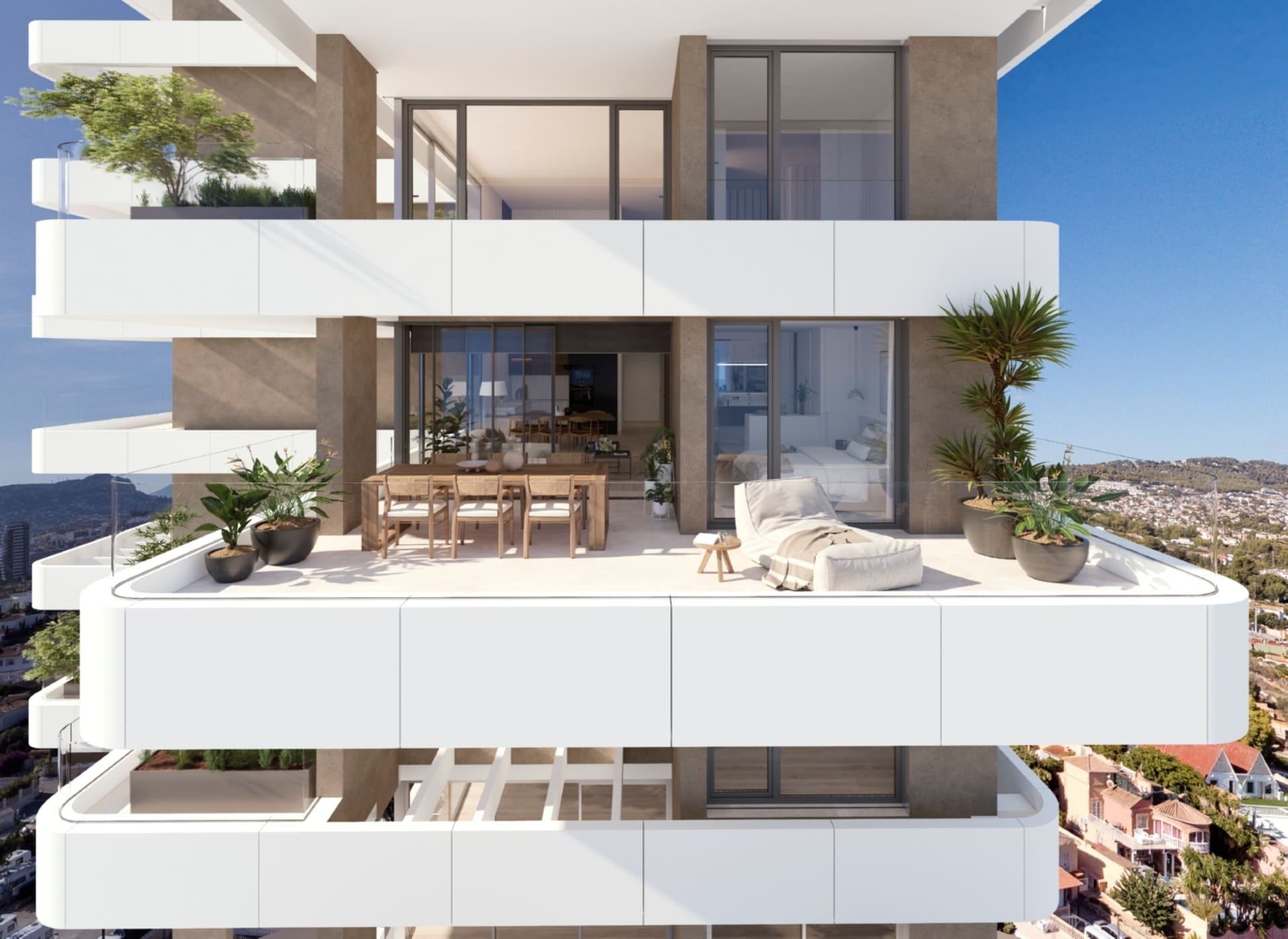 Huoneisto Calpe, Alicante, Espanja 2 makuuhuonetta, 274 m2 No. 130819