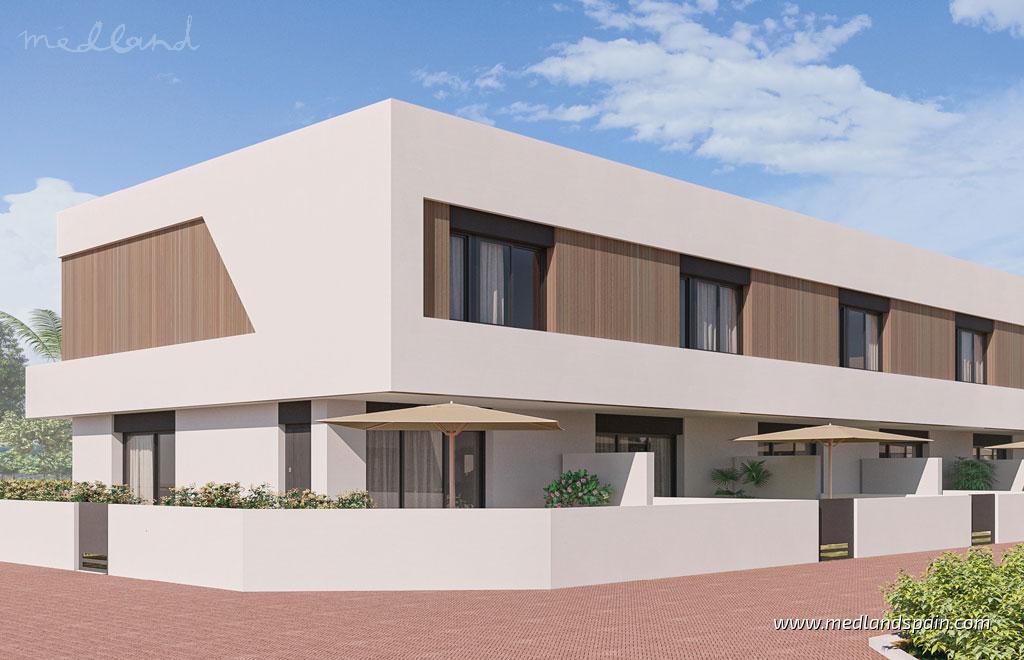 Villa i Pilar de la Horadada, Alicante, Spanien 3 sovrum, 112 kvm. Nr. 121391