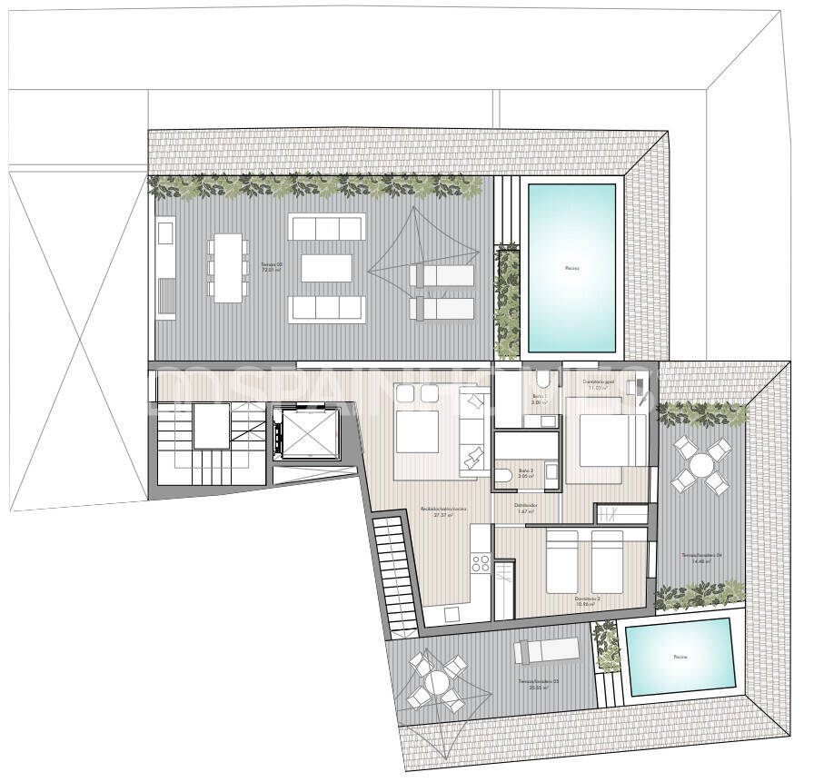 Apartament w Estepona, Malaga, Hiszpania 3 sypialnie, 84 mkw. nr 131094