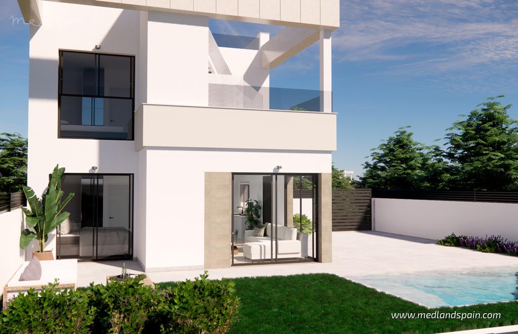 Villa à Vistabella, Alicante, Espagne 3 chambres, 100 m2 No. 122140