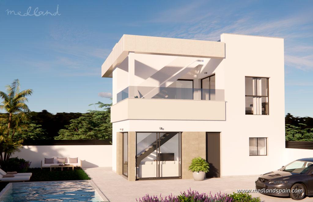 Villa à Vistabella, Alicante, Espagne 3 chambres, 100 m2 No. 122140