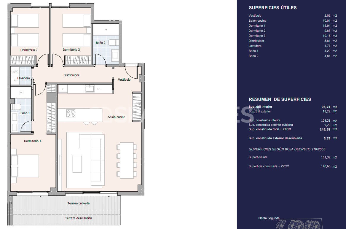 Penthouse in Marbella, Malaga, Spain 2 bedrooms, 76 sq.m. No. 120628