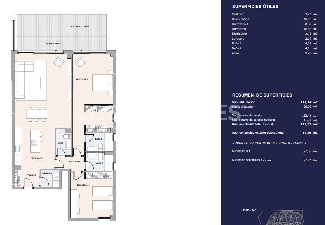 Penthouse in Marbella, Malaga, Spain 2 bedrooms, 76 sq.m. No. 120628