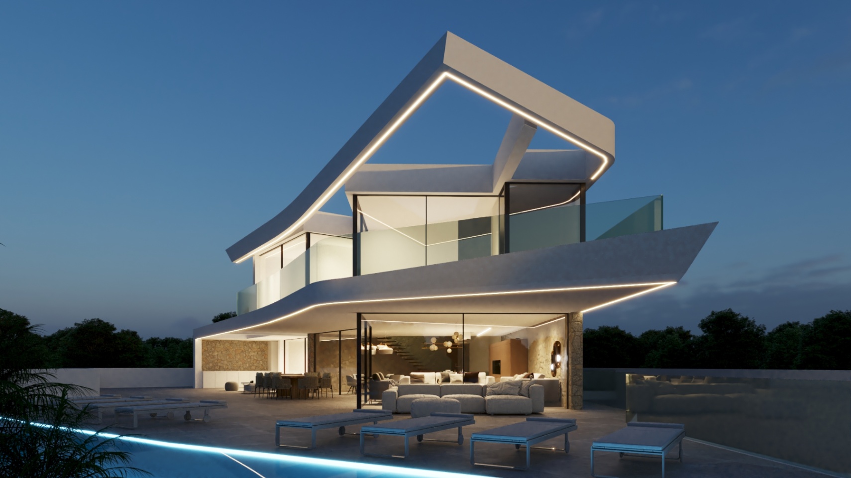 Villa in Teulada, Alicante, Spanien 3 Schlafzimmer, 568 m2 Nr. 120411
