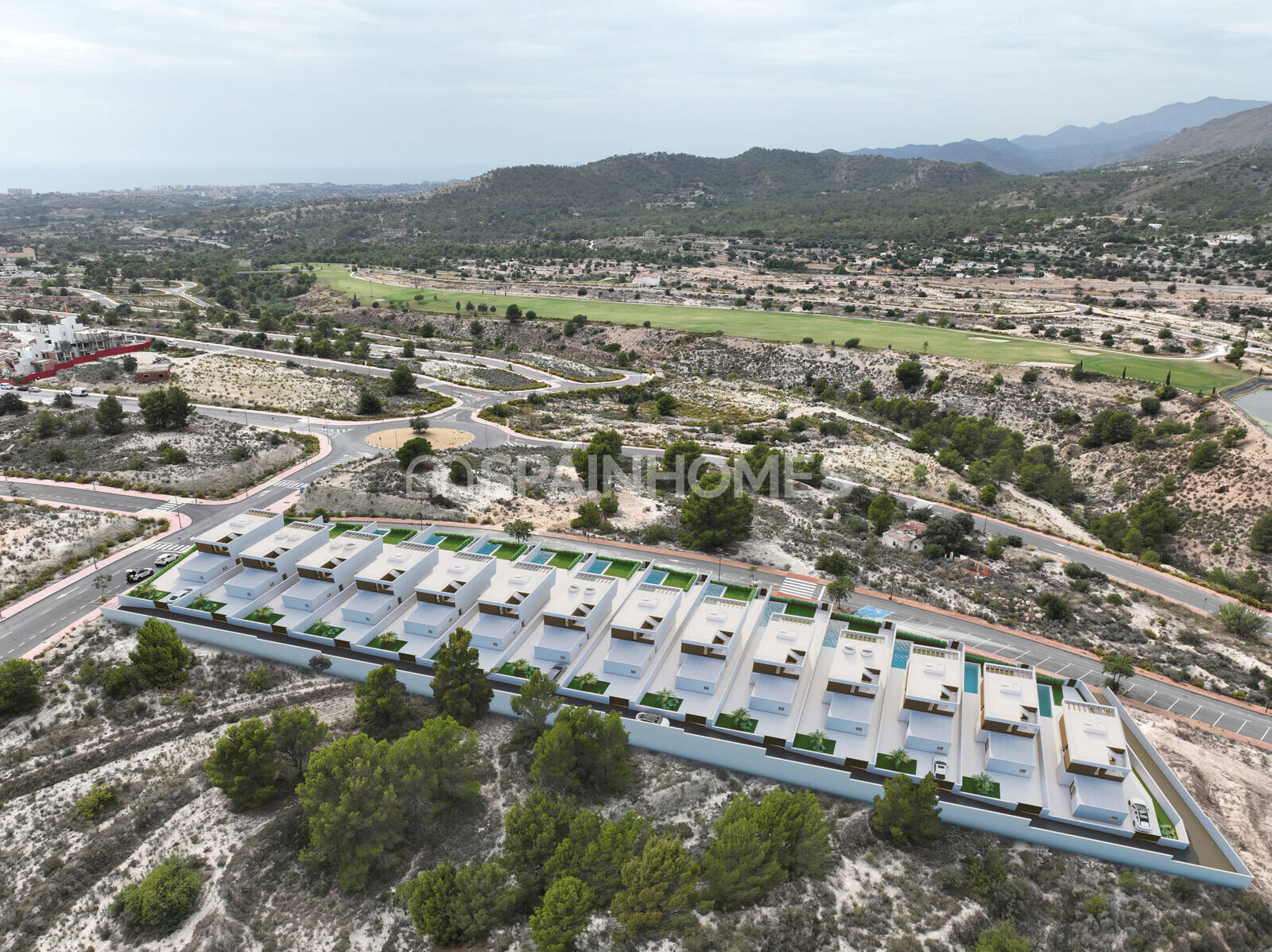 Villa Finestrat, Alicante, Spānijā 3 istabas, 141 m2 Nr. 121044